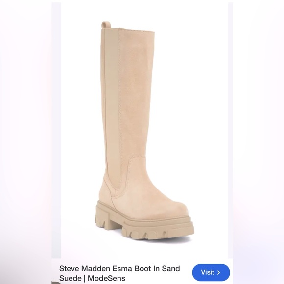 Steve Madden Shoes - Steve Madden Esma Tall Boots - NWOB